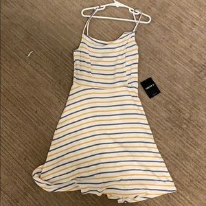 Striped tank dress